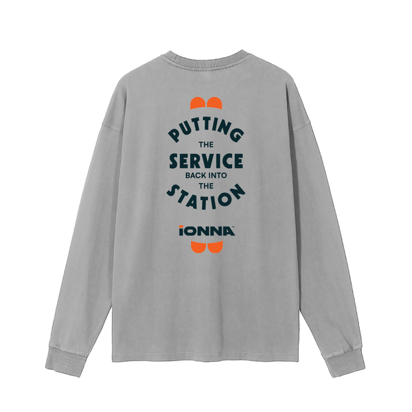 Service Station - Vintage Long Sleeve T-Shirt