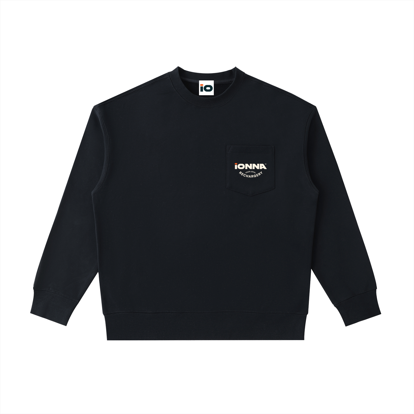 Build Up - Crewneck Sweatshirt w/ Pocket