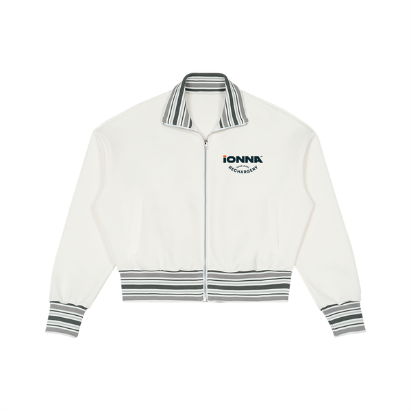 Your Local Rechargery - Striped Collar Jacket