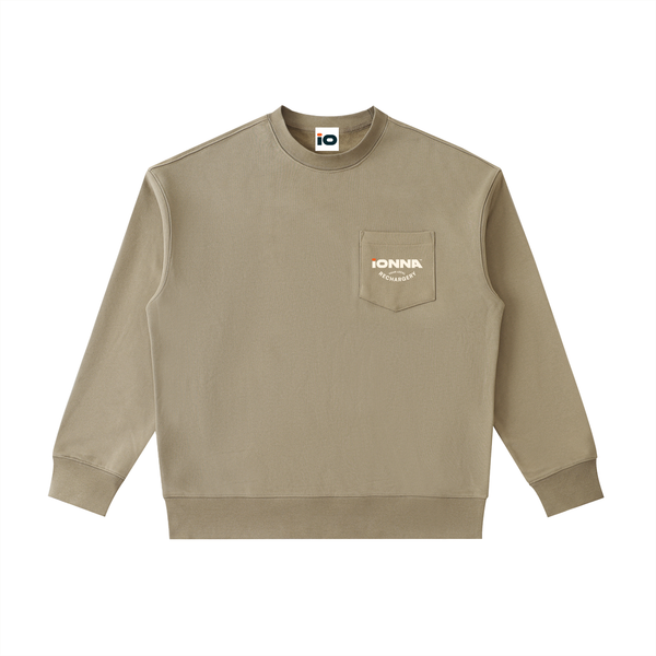 Build Up - Crewneck Sweatshirt w/ Pocket